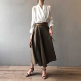 کمربند زنانه چرم طبیعی مدل گره