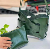 کیف زنانه چرم طبیعی مدل گره۲