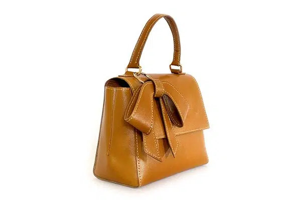 کیف زنانه چرم طبیعی مدل پاپیون