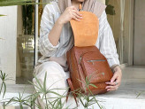 کوله پشتی چرم طبیعی