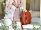 کوله پشتی چرم طبیعی
