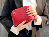 کیف دوشی چرمی مدل النا