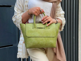 کیف زنانه چرم طبیعی مدل سارا