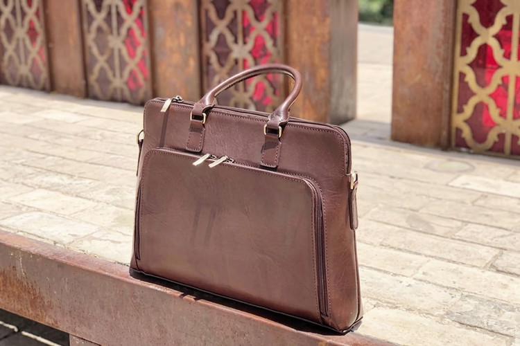 کیف مهندسی چرم طبیعی مدل پارسی